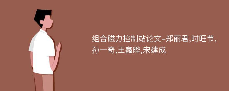 组合磁力控制站论文-郑丽君,时旺节,孙一奇,王鑫晔,宋建成