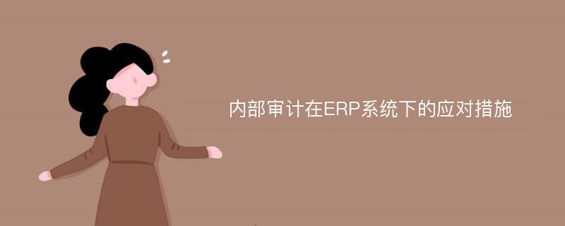 内部审计在ERP系统下的应对措施