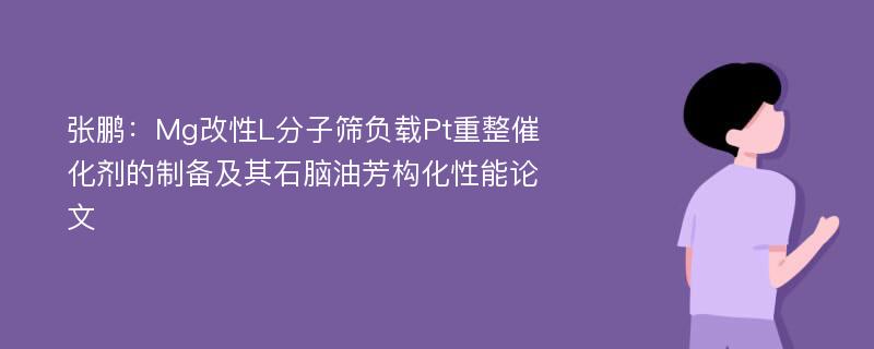 张鹏：Mg改性L分子筛负载Pt重整催化剂的制备及其石脑油芳构化性能论文